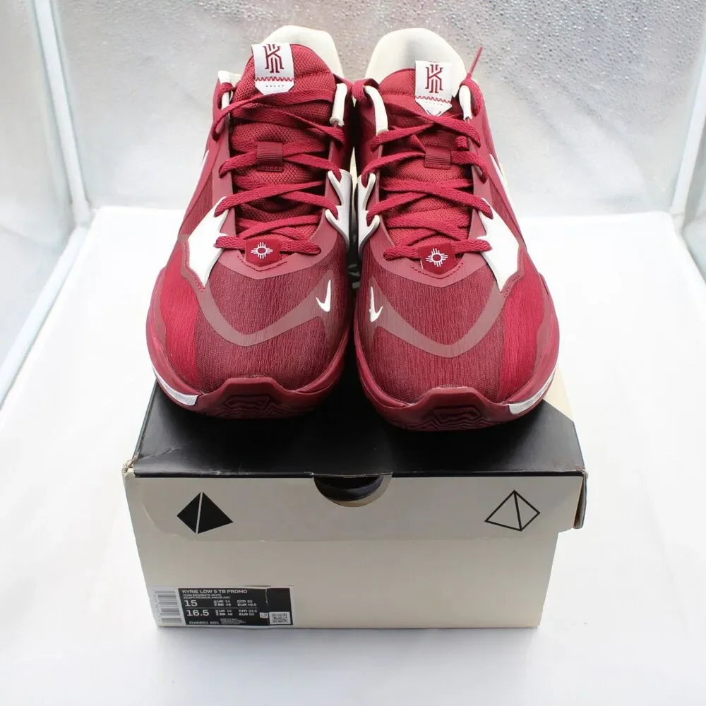 Nike Kyrie Low 5 TB Promo Team Red White DX6651-601 Men's Size 15 NWB New In Box